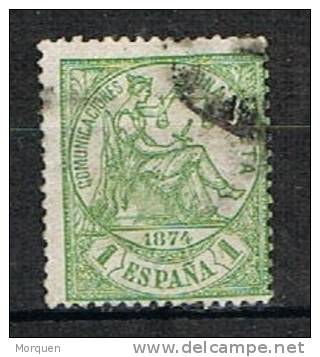 Sello 1 Pts Alegoria Justicia 1874, Num 150 º - Used Stamps