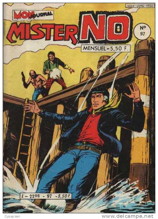 MISTER NO N° 97 BE MON JOURNAL 01-1984 - Mister No