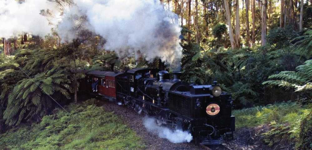 Australia Puffing Billy´s "big Brother" G42, Near Menzies Creek, Victoria Unused - Other & Unclassified