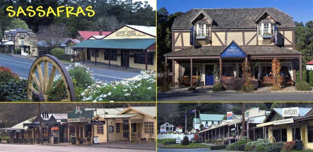 Australia Sassafras - Charming Tourist Town In The Dandenong Ranges, Victoria Unused - Sonstige & Ohne Zuordnung