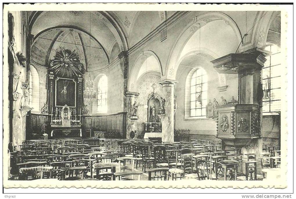 Estaimbourg Eglise Intérieur - Estaimpuis