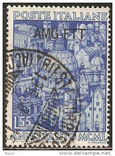 Trieste 1950 Zone A (AMG FTT) Mi# 105 Used - Afgestempeld