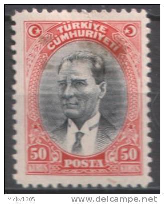 Türkei / Turkey - Mi-Nr 909 Postfrisch Mit Falzrest / MH * (w373) - Unused Stamps
