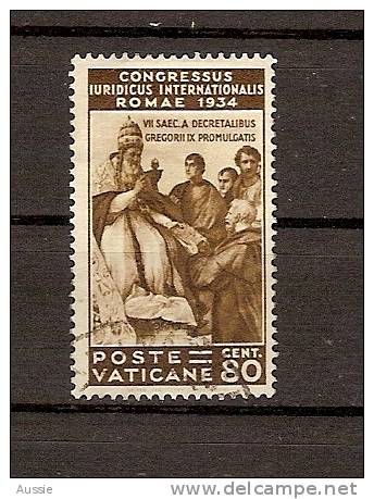 Vatican Vatikan 1935 Yvertn° 70 (°) Used Cote 35,00 Euro - Oblitérés