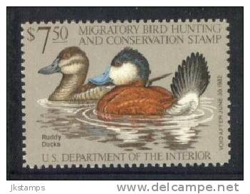 #RW48 US Duck Stamp MNH - REGAL Ruddy Ducks Drake And Hen - Duck Stamps