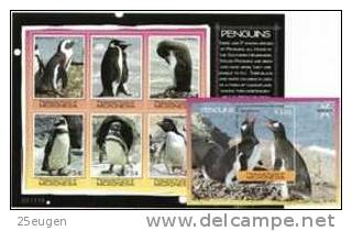 MICRONESIA PINGUINS 2 MS MNH - Micronesia