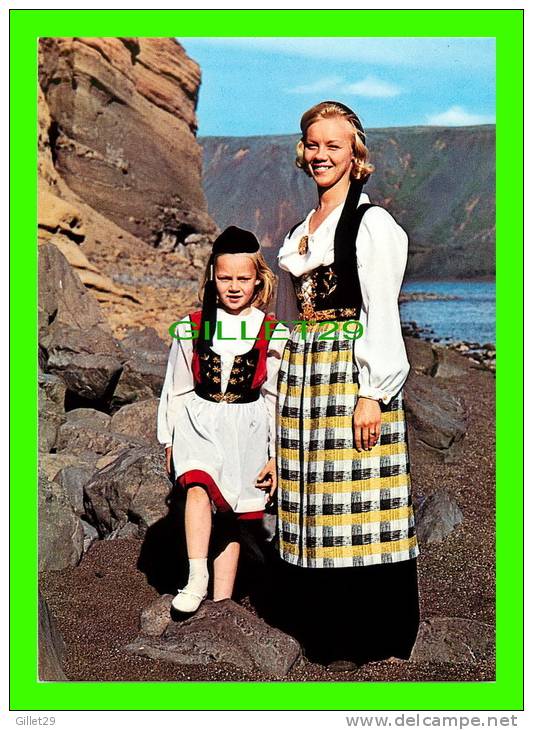 ICELAND - ICELANDIC NATIONAL COSTUME - EVERYDAY  DRESS - EDDA FOTO - - Islande