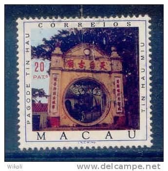 ! ! Macau - 1976 Pagodes 20 Pt- Af. 441 - Used - Usados