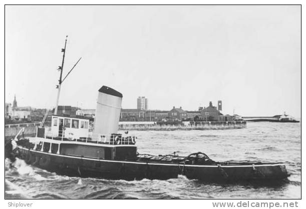 Remorqueur STORMCOCK - Photo Ancienne Et Authentique - Tugboats