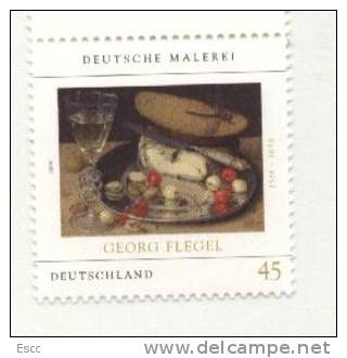 Mint Stamp Painting Georg Flegel 2009  From Germany - Autres - Europe