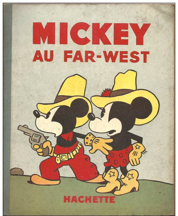 MICKEY  AU FAR-WEST   1935 - Disney