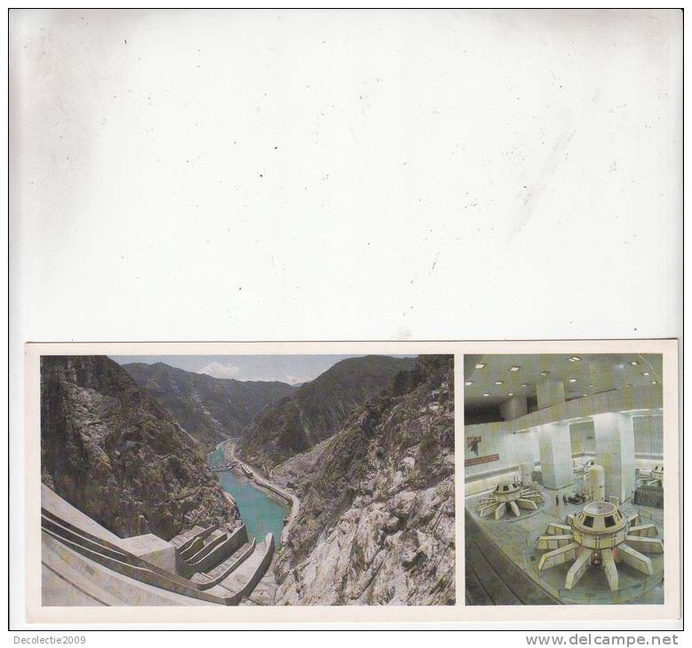 ZS12182 Toktogul Hydro Electric Power Station Not Used Perfect Shape - Kyrgyzstan