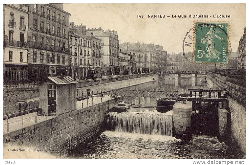 NANTES Le Quai D'Orléans L'Ecluse - Nantes