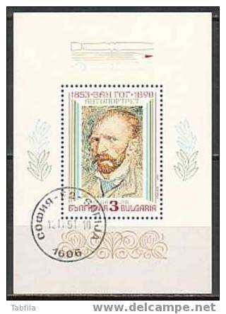 BULGARIA \ BULGARIE - 1991 - Impressionnistes Francais - Vincent Van Gogh - Bl. - Obl. - Impressionisme