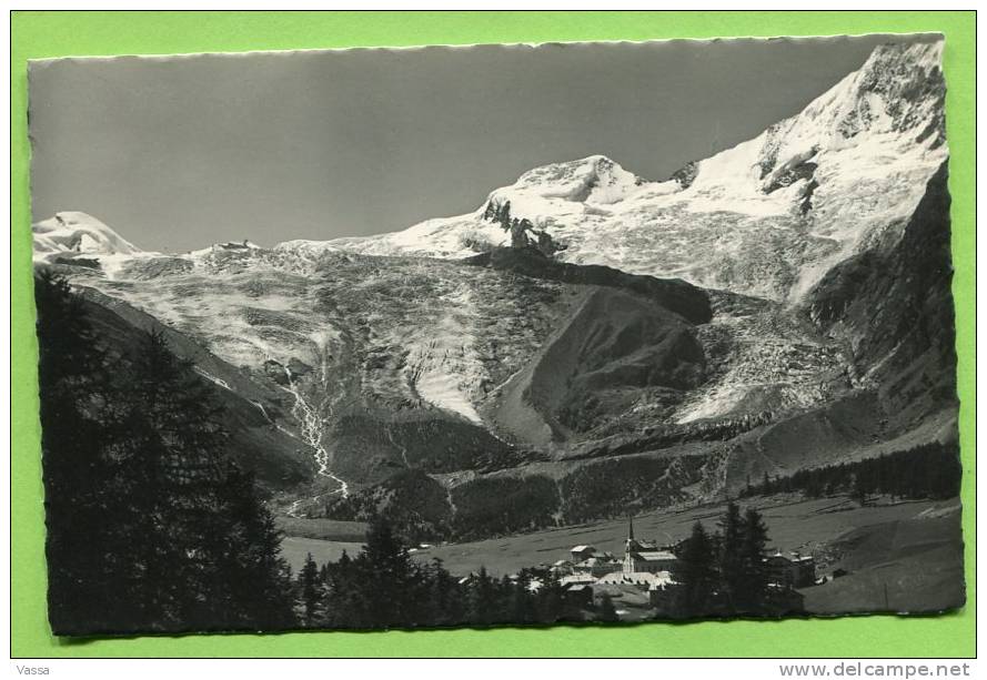 Saas-Fee - , Allalinhorn , Alphubel , Täschlhorn , Suisse - Täsch