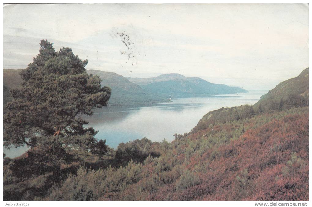 ZS11320 Loch Ness From The South Road Near Fort Augustus Invernss Shire Used Good Shape - Inverness-shire