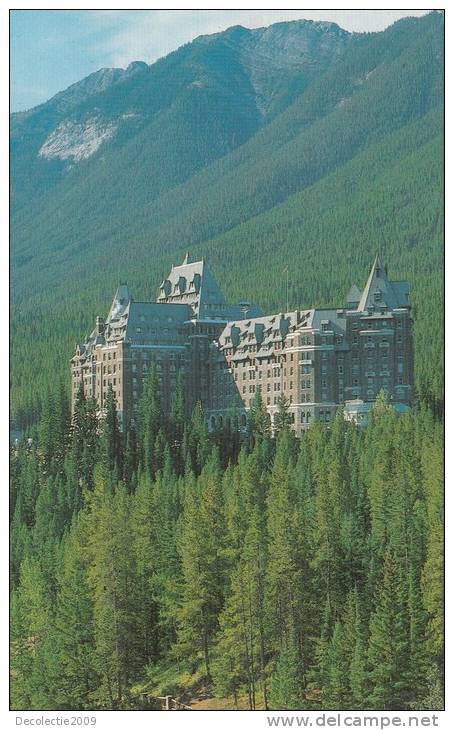 ZS11356 Banff Springs Hotel Used Good Shape - Banff