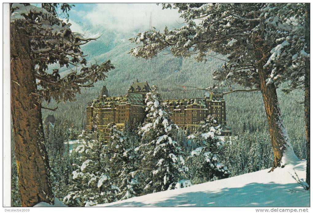 ZS11364 Banff Springs Hotel Used Perfect Shape - Banff