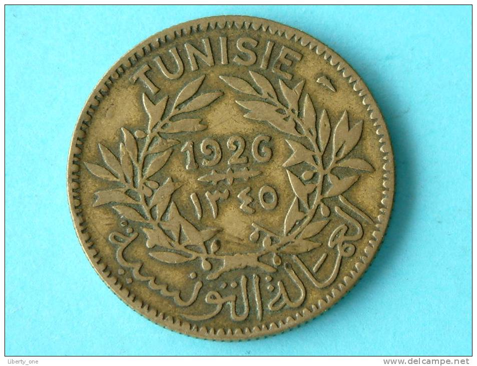 1926 - 2 FRANCS ( BON POUR ) / KM 248 ( Uncleaned - For Grade, Please See Photo ) ! - Tunisie