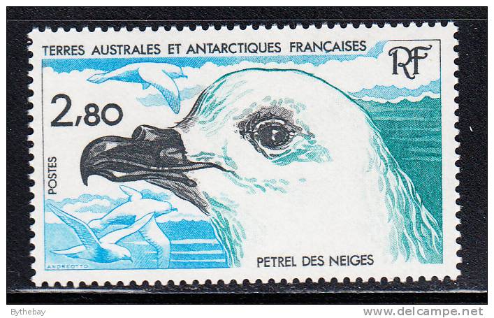 French Southern & Antarctic Territory Scott #115 MNH 2.80fr Snowy Petrel - Albatros & Stormvogels