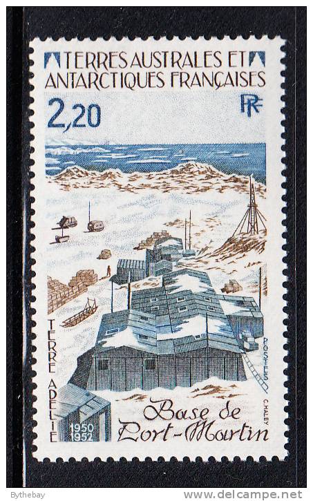 French Southern & Antarctic Territory Scott #116 MNH 2.20fr Port Martin - Unused Stamps