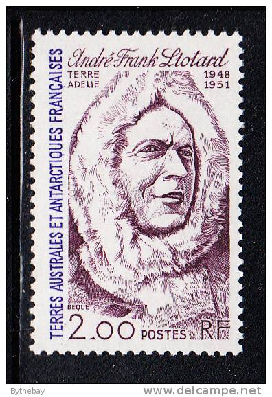 French Southern & Antarctic Territory Scott #117 MNH 2fr Andre-Frank Liotard, Explorer - Unused Stamps