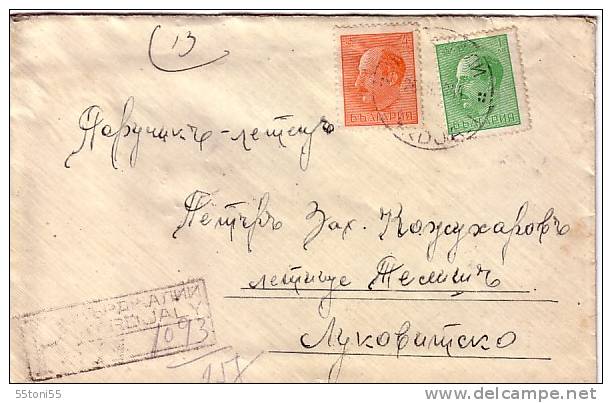 Bulgaria Bulgarie Bulgarien Bulgarije R- Cover - Circulées /travel -Kardjali 1944 - Storia Postale