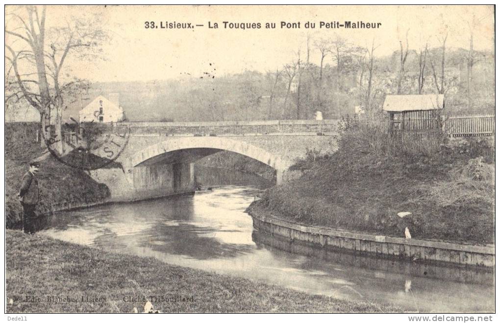 14 LISIEUX - La Touques Au Pont Du Petit-Malheur - Lisieux