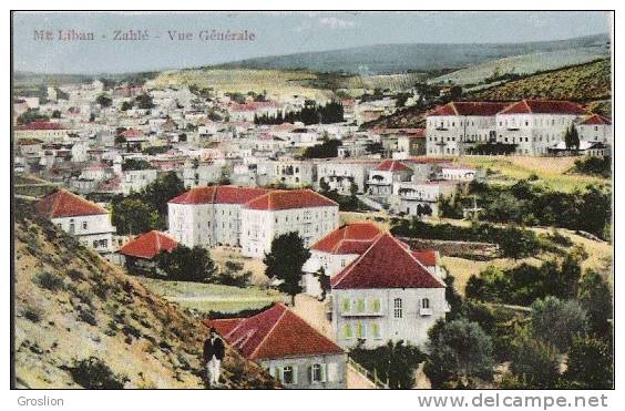 MONT LIBAN ZAHLE VUE GENERALE - Libano