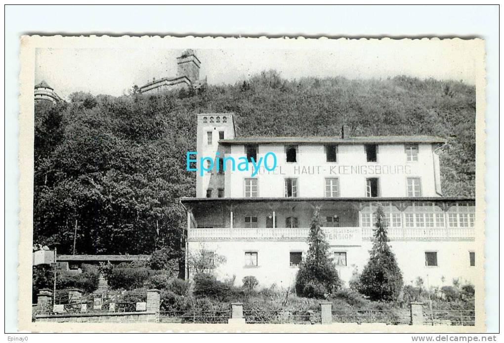 B - 68 - ORSCHWILLER - HAUT KOENIGSBOURG - Hotel Pension Zang - édition ALFA Saverne - Habsheim