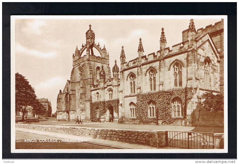 RB 793 - Postcard King's College Aberdeen Scotland - Aberdeenshire