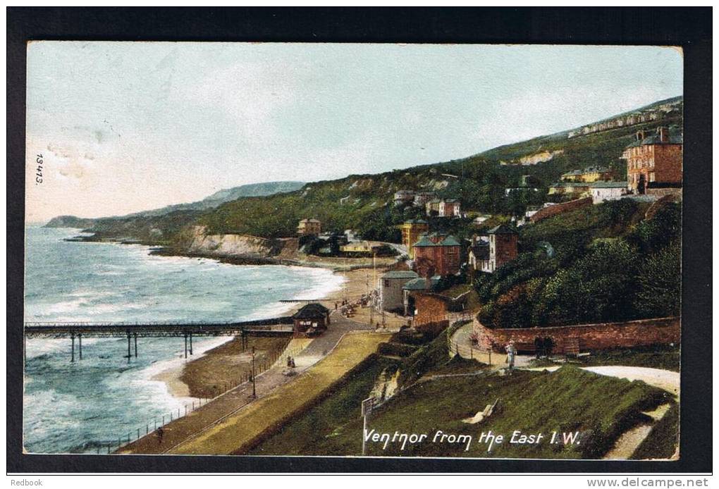 RB 793 - 1906 Wrench Postcard Ventnor From The East - Isle Of Wight - Ventnor