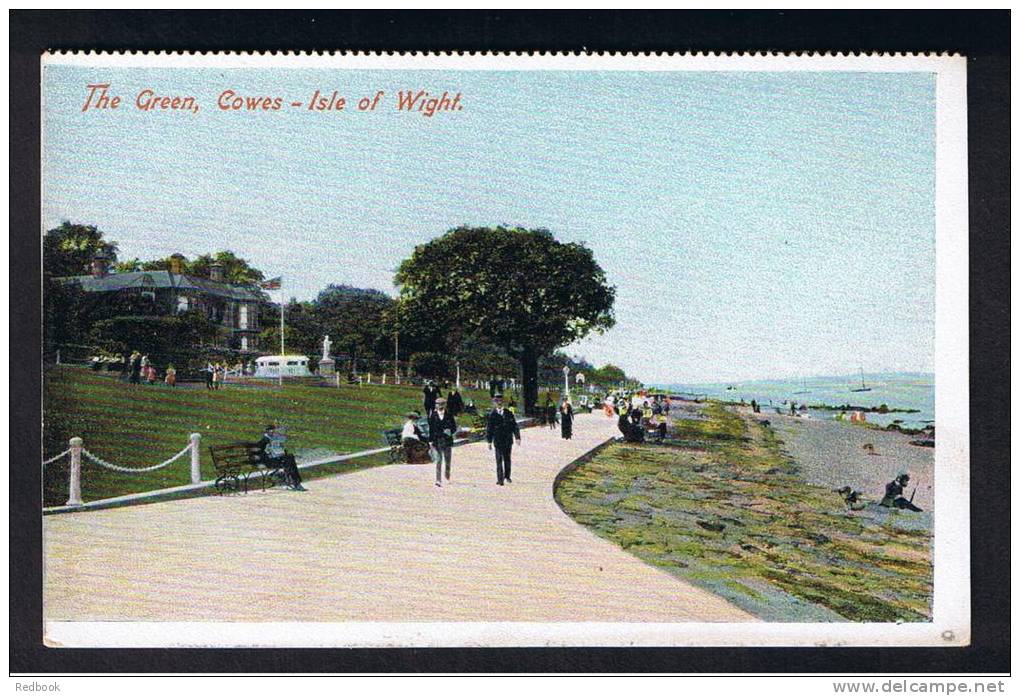 RB 793 - Early Postcard The Green Cowes - Isle Of Wight - Cowes
