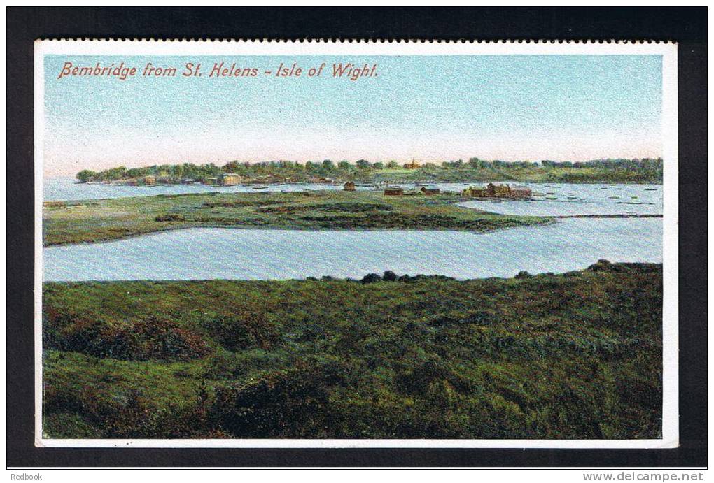 RB 793 - Early Postcard Bembridge From St. Helens - Isle Of Wight - Autres & Non Classés