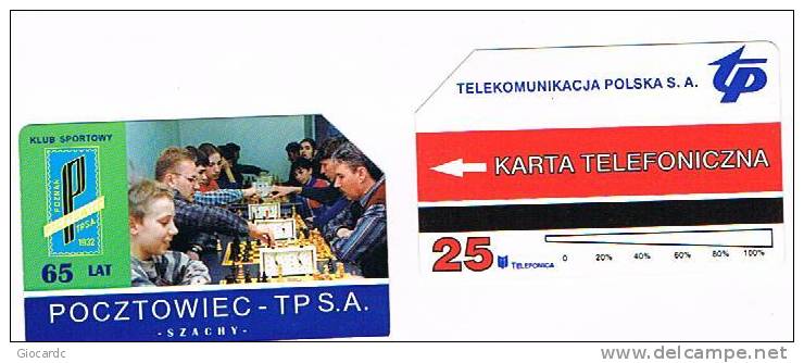 POLONIA (POLAND) - TP (URMET) - 1997 CHESS    - USED -  RIF. 3425 - Games