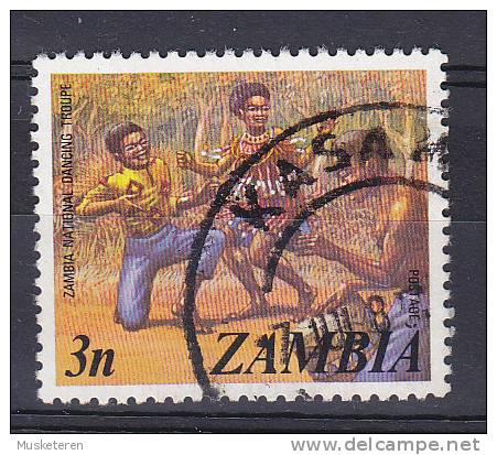 Zambia 1975 Mi. 143    3 N Nationaltanzgruppe - Zambie (1965-...)