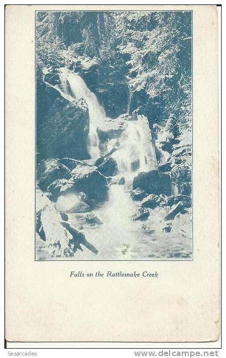 CPA-PRECURSEUR - FALLS ON THE RATTLESNAKE CREEK - Columbus