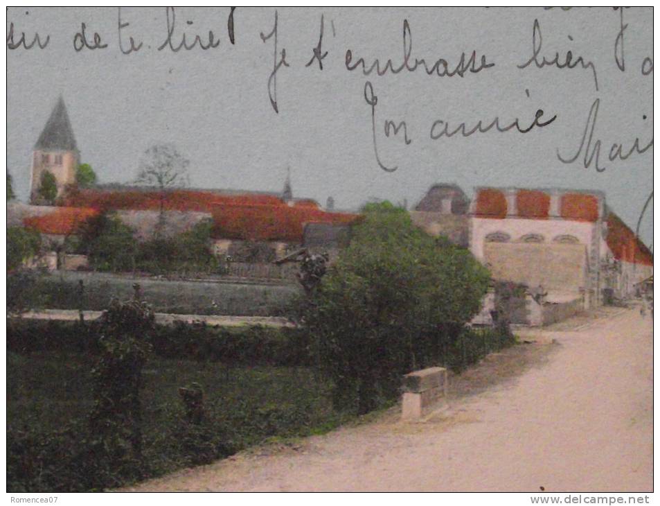 SIMANDRE-les-ORMES (Saône-et-Loire) - Route De Chalon - Voyagée Le 12 Mars 1911 - Other & Unclassified