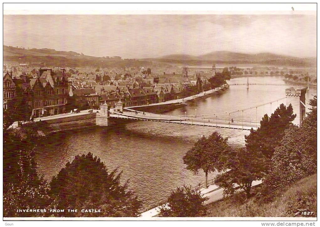 A-1-3-15 Inverness From The Castle - Inverness-shire