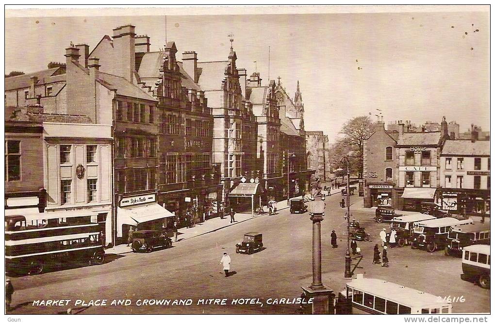 A-1-3-15 Market Place And Crown And Mitre Hotel Carlisle - Carlisle