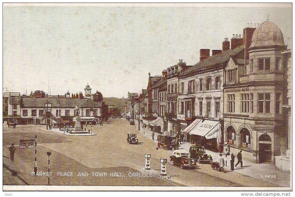 A-1-3-15 Market Place And Town Hall Carlisle - Carlisle