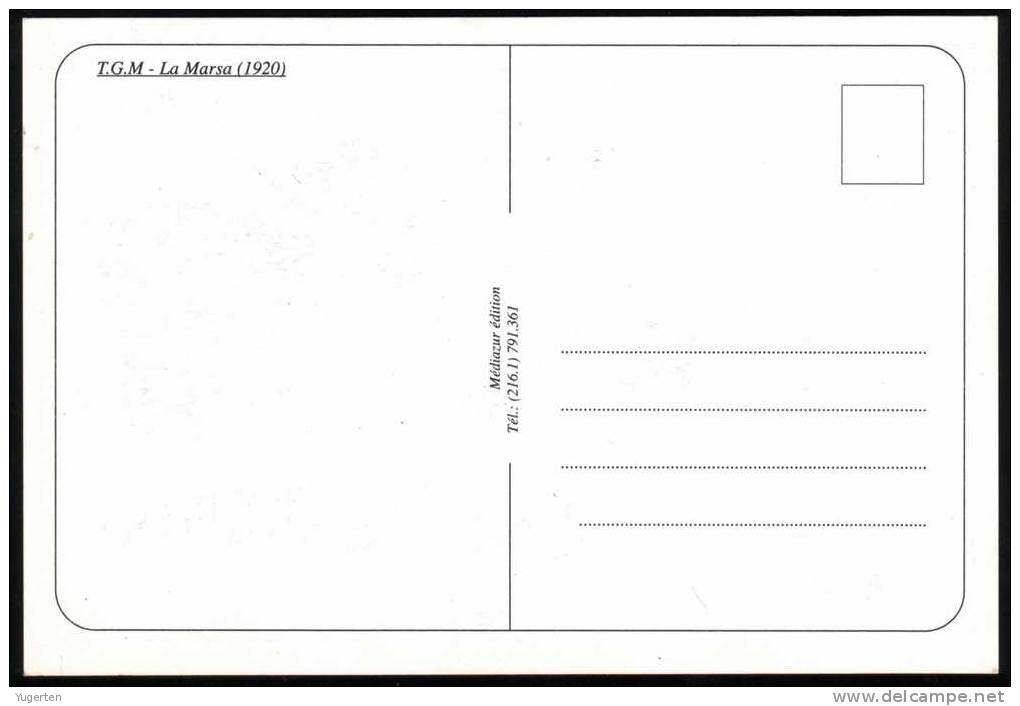 CP - TUNISIE - Tunis - T.G.M. - La Marsa (1920) - Neuve / Mint - Reproduction - Tunesien