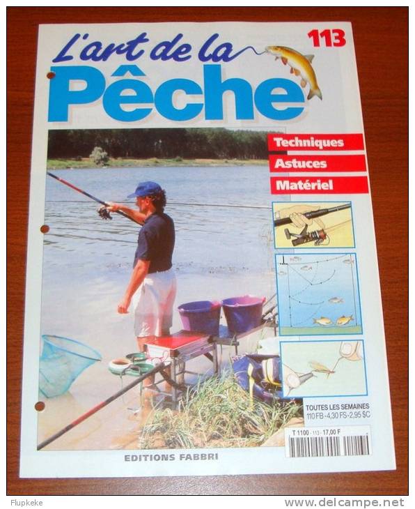 L´Art De La Pêche 113 Éditions Fabbri 1995 - Chasse & Pêche