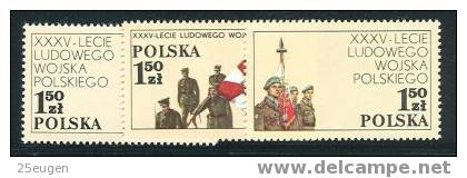 POLAND 1978 MICHEL NO 2578-2580  MNH - Nuevos