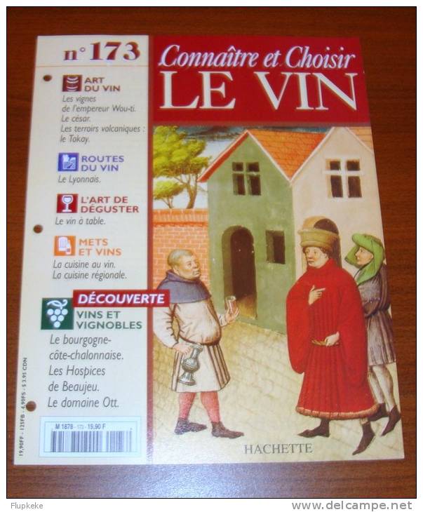 Connaître Et Choisir Le Vin 173 Éditions Hachette 1997 - Culinaria & Vinos