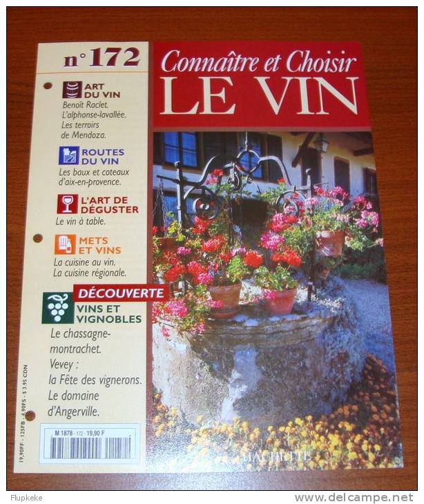 Connaître Et Choisir Le Vin 172 Éditions Hachette 1997 - Culinaria & Vinos