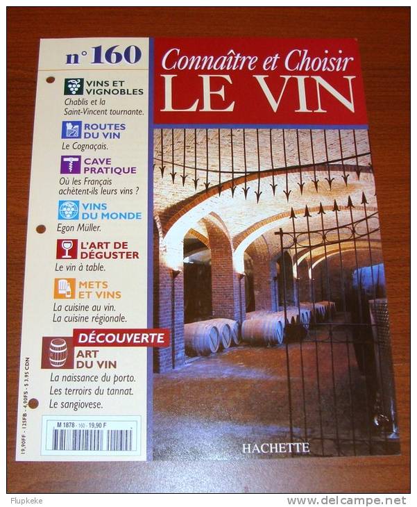 Connaître Et Choisir Le Vin 160 Éditions Hachette 1997 - Cooking & Wines