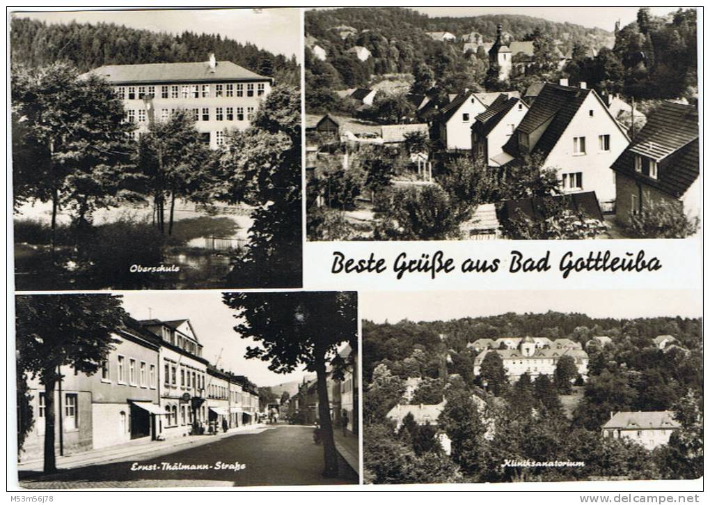 AK Bad Gottleuba Mehrbildkarte - Bad Gottleuba-Berggiesshuebel