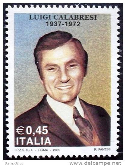 ITALIA ITALY REPUBBLICA 2005 CALABRESI** MNH - 2001-10:  Nuevos