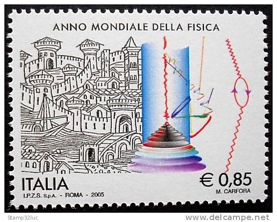 ITALIA ITALY REPUBBLICA 2005 FISICA**  PHYSICS MNH - 2001-10:  Nuevos